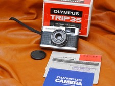 #2324 Olympus Trip 35 + TOP NEUES LEDER & SIEGEL + analoge Sucherkamera 35 mm
