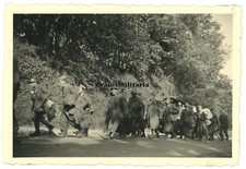 Orig. Foto franz. Gefangene am