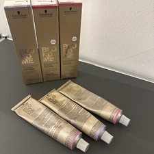 Schwarzkopf BlondMe Toning Steel Blue + Ice-Irisé + Lifting Sand Premium Pro