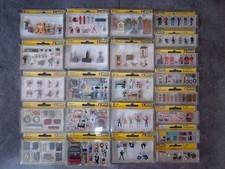 Noch Figuren H0  Bei der Arbeit,Grillparty,Haustiere,Schulklasse,Zubehör in OVP