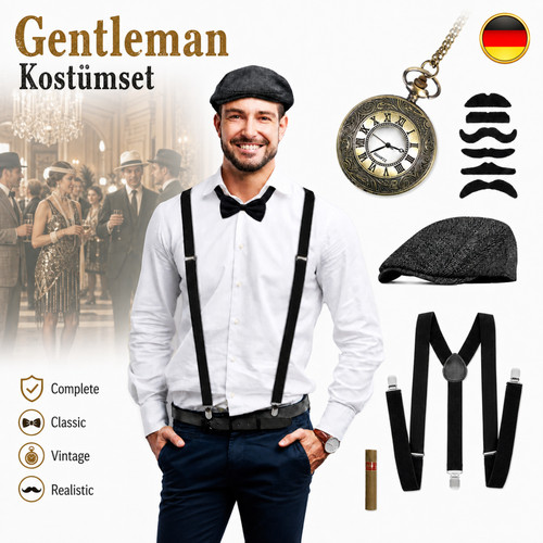 Gatsby herren kostüm - kostüm, set