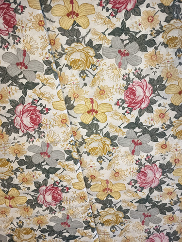 50cm blumen muster blätter - 50cm,