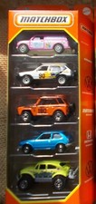 MATCHBOX 5er Packung VW Golf