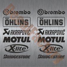 Aufkleber Sponsoren Set