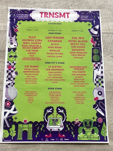 Trnsmt 2023 festival - festival, concert
