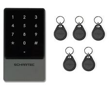 SCHARTEC Codetaster Garagentor Türe Tranponder Lesegerät RFID Chip Code Schloss