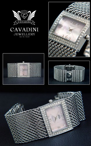 Extravagant damenuhr cavadini - damenuhr,