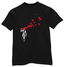Banksy schmetterling suicide - banksy,