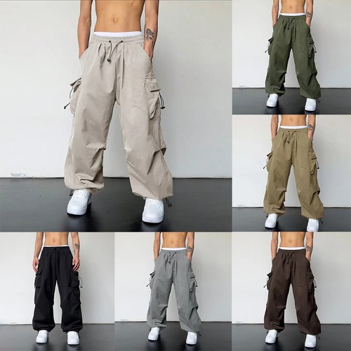 Herren parachute wide leg - herren,