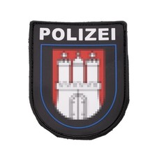 Polizei thin blue line - polizei, patch