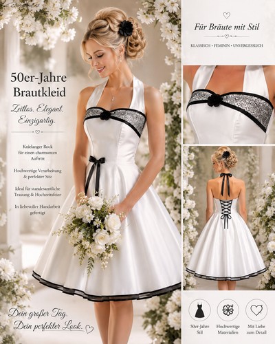 50er jahre brautkleid - 50er,