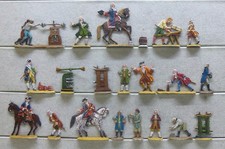 21 Zinnfiguren  1750Barock