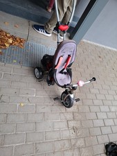 Dreirad von Puky Kleinkind mit Schiebestange anschnallen