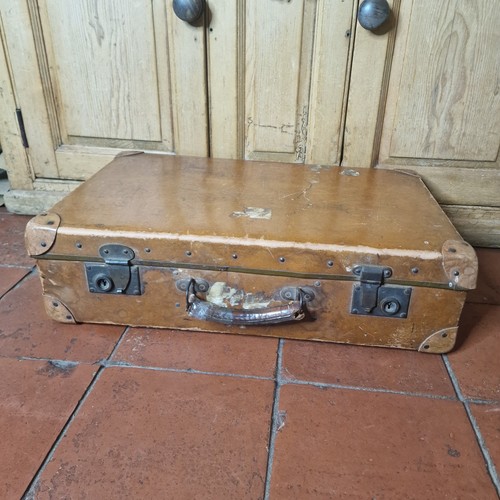 Koffer vintage kunstleder - vintage,