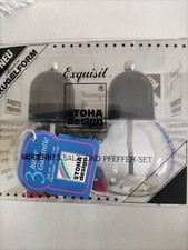 Salz- und Pfeffermühle Stahlmalwerk Gewürzmühle - kugelform - unbenutzt