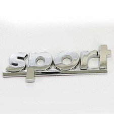 Sport 3D Chrom Emblem