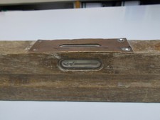 Wasserwaage , Richtscheid alt , antik , 60 cm lang , Holz