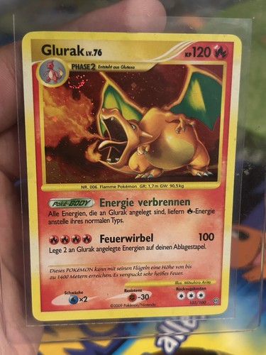 Glurak sturmtief 103 100 holo - glurak,