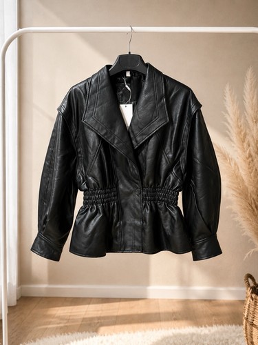 Damen kunstlederjacke - damen,