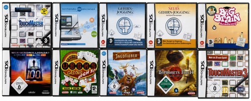 Nintendo spiele - x, ds
