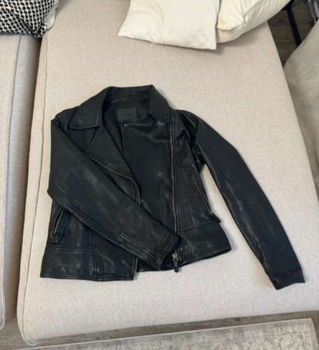 Massimo dutti lederjacke damen - dutti,