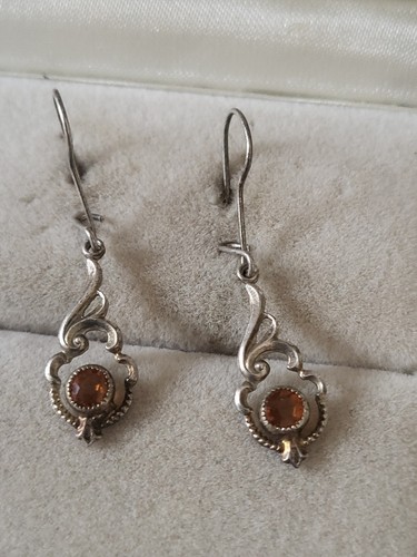 Vintage silber ohrringe - silber, 2x