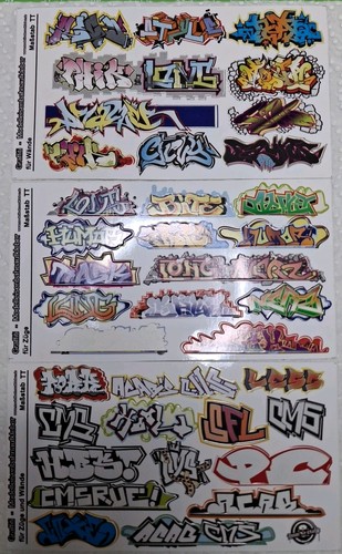 Graffiti für modelleisenbahn - für,