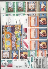 Fußball WM 1986, Soccer - Mexiko - ** MNH