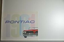 Pontiac Ventura Star Chief Catalina Bonneville Safari 1961 Prospekt Brochure