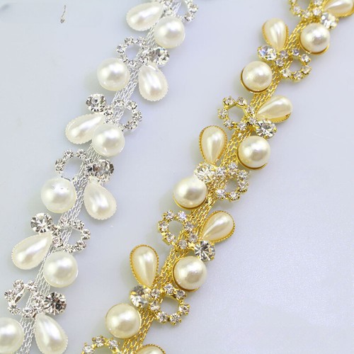 Glitzer kristall kette - 0.9m,