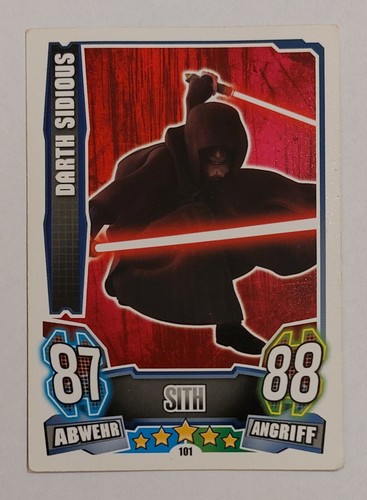 Star wars sammelkarte - star,