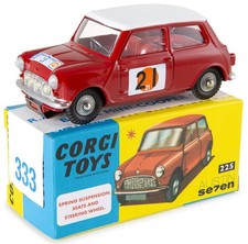 CORGI TOYS Mini Cooper #21 RAC Rally B.M.C / Scale 1:43 / Re-issue / NEW - BOXED