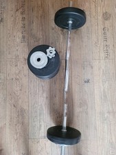 Langhantelset mit Langhantelstange