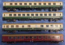 Roco H0 Zugset „Halberstädter“-Schnellzugwagen 74801/3/5/6 DR Ep. 4, DC-analog