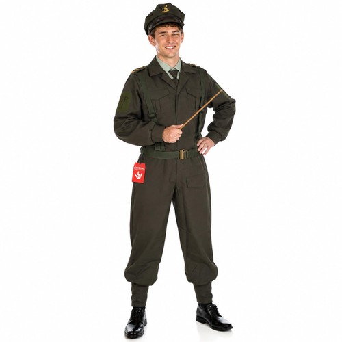 Grünes militär kostüm - grünes,