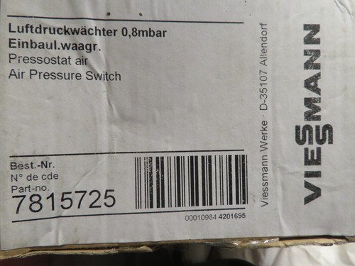 Viessmann luftdruckwachter - luftdruckwachter,
