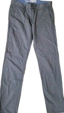 Herren Tom TAILOR Chino Hosen 48/46 slim fit Jeans. Grau.WIE Neu!!