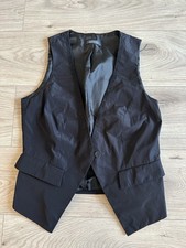 Adagio Weste Schwarz Blau Gr. 38