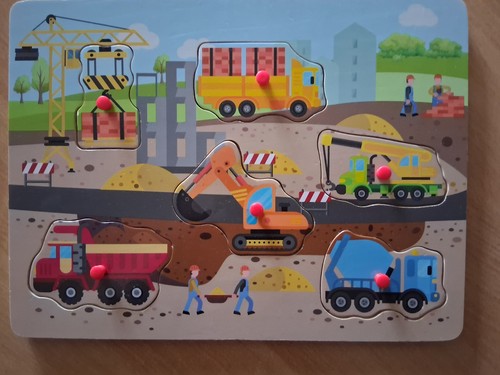 Steckpuzzle baustelle von - steckpuzzle,