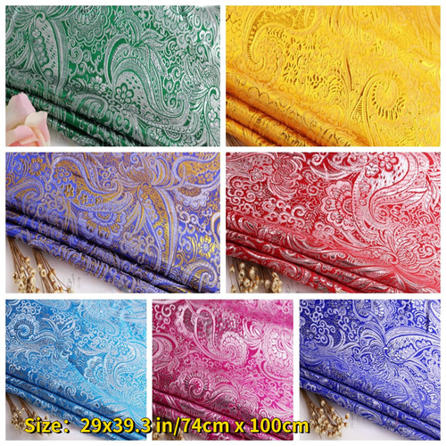 Retro satin brokat fabirc - satin,
