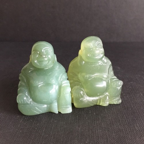 Stück jade buddha - 2,