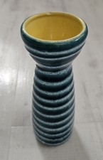 Vase  Keramik Pottery grün W. Germany 520 22 - 1960iger LEICHT BESCHÄDIGT