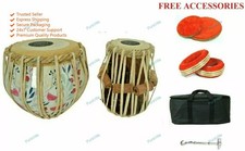 3D Bedruckt Folk Musical Schlagzeug Instrument Messing Tabla Set Mit Tasche