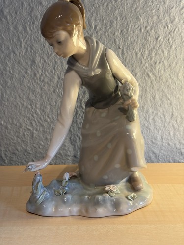 Lladró vintage figur mädchen - lladró,