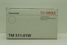 Siedle TM 511-01W Tastenmodul f. Türsprechanlage , weiß "Neu&OVP"