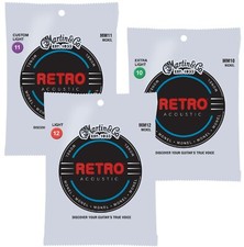 ▓▒ SATZ MARTIN RETRO SAITEN MM11- VERS.STÄRKEN - MONEL WIRE LEGIERUNG QUALITY ▒▓