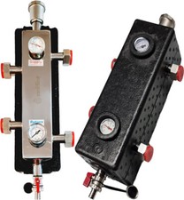 Hydraulische Weiche mit Isolierung SL 65 kW, set, System Anschlussstutze 4x1"