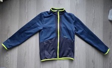 Wedze Fleecejacke Blau/Gelb