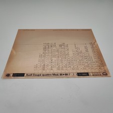 Audi Coupe Quattro "Mod. 85