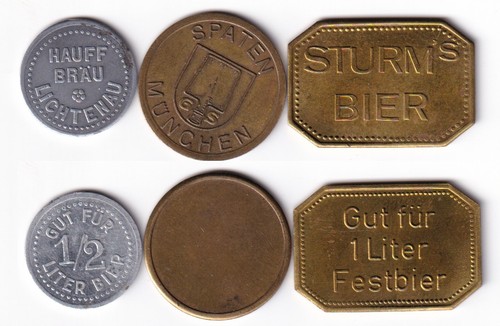 Biermarke brauerei bayern - 3x,